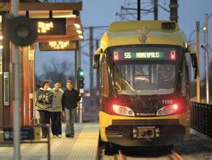 Minneapolis-St. Paul got $5 million to support development along transit corridors. ##http://finance-commerce.com/2010/10/hud-awards-5-million-planning-grant-to-met-council/##Finance & Commerce##