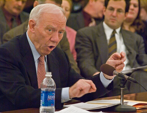 Outgoing Transpo Committee Chair Jim Oberstar got what he wanted: a yearlong extension. (Though he would have preferred a six-year reauthorization.) Image: ##http://areavoices.com/CapitolChat/?blog=56262##Capitol Chatter##