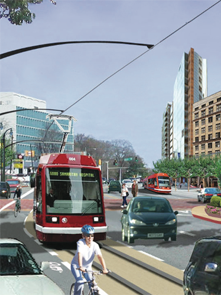TIGER, which funded projects like Atlanta's new streetcar, is in question after the passage of new House rules. Image: ##http://georgiatransitconnector.com/##Georgia Transit Connector##