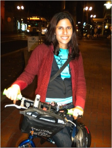 t on bike