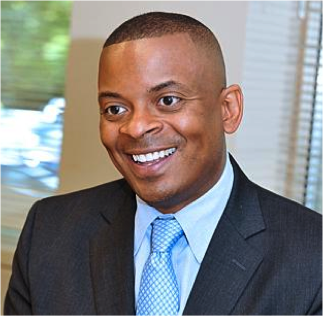 Sec. Anthony Foxx announced his transportation priorities today, including an increased focus on safety for modes that historically get ignored. Photo by Nancy Pierce, ##http://www.bizjournals.com/charlotte/blog/queen_city_agenda/2013/02/anthony-foxx-jerry-orr-share-a-happy.html?s=image_gallery##Charlotte Business Journal##