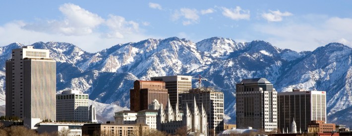 Those sprawl-proof mountains give Salt Lake City a good incentive to build smart. Photo: ##http://www.wheeler1968.com/##Wheeler 1968##