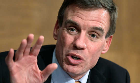 Sen. Mark Warner is behind a new attempt to create an infrastructure bank. Photo: ##http://www.dailykos.com/story/2013/02/18/1187984/-VA-Sen-Mark-Wanrer-D-Elizabeth-Warren-D-MA-Push-For-Action-On-Consumer-Credit-Reporting##DailyKos##
