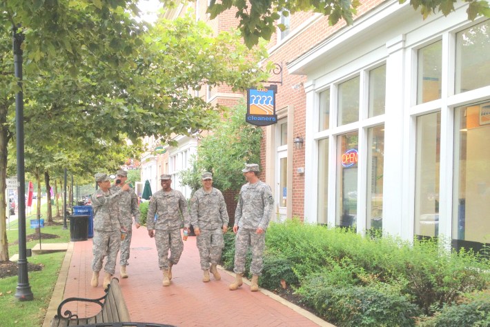 Ft. Belvoir has integrated many elements of smart growth and compact urban design into its planning. Photo: Tanya Snyder