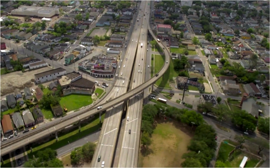 New Orleans' Claiborne Expressway is ripe for demolition, says CNU. Image: CNU