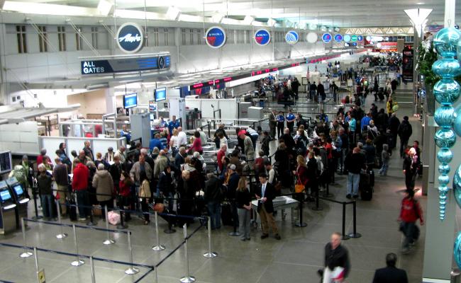 Security lines, delays, and baggage fees are adding up to big frustrations for air travelers. Is the airlines' loss rail's gain? Photo: ##http://theotherhubby.com/2012/08/##The Other Hubby##
