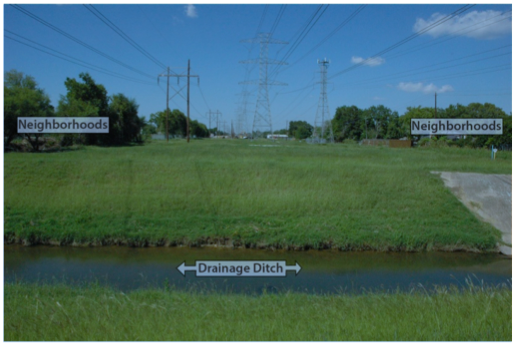 Here's an example of what the utility corridors look like. Image: Alyson Fletcher