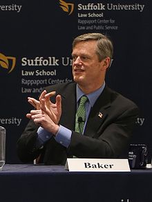 Massachusetts Governor-elect Charlie Baker. Photo: Wikipedia