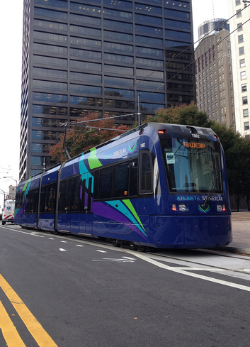 The Atlanta Streetcar is underperforming projections. Photo: City of Atlanta