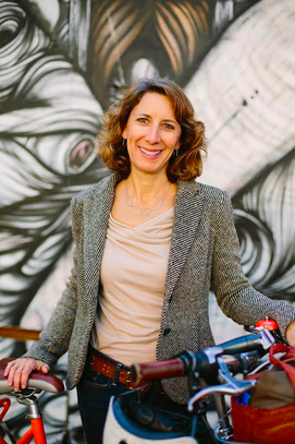Leah Shahum, former head of the San Francisco Bicycle Coalition, will head up the Vision Zero Network. Image courtesy of Leah Shahum.