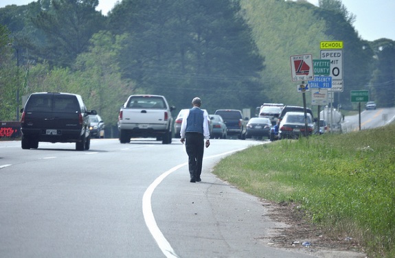 Why are so many people killed in traffic? Hmm, what could it be... Photo: Transportation for America/Flickr