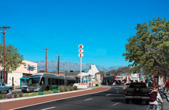 Albuquerque has a plan for bus rapid transit. But is it getting a fair hearing? Photo: City of Albuquerque