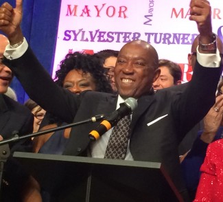 Houston Mayor Sylvester Turner says the state news a new strategy for managing congestion. Photo: Houston Tomorrow
