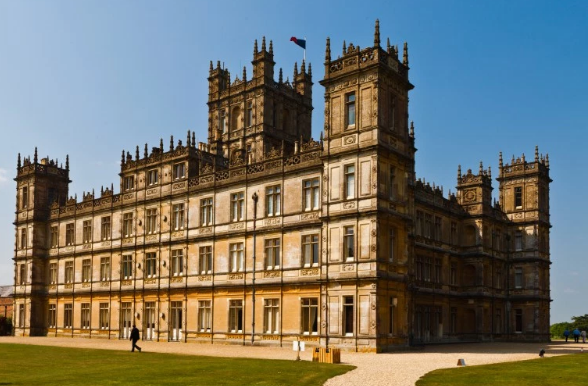 Even “Downton Abbey” is past its heyday (Highclere Castle)