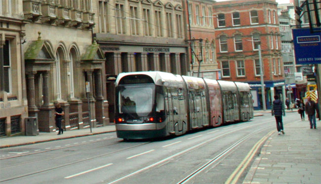 Nottingham tram