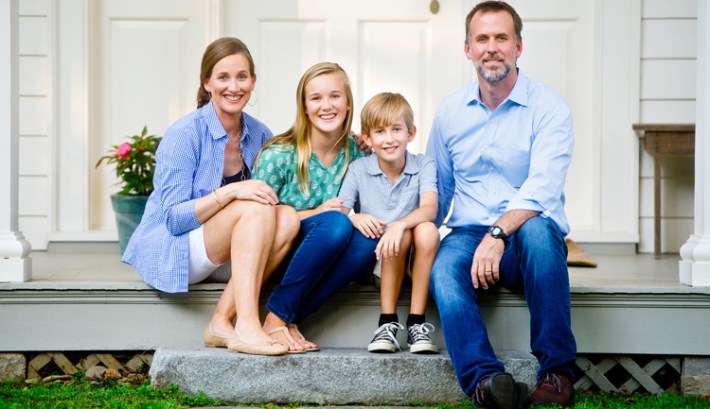 Nashville Metro Councilwoman Angie Henderson and her family. Photo: Angie Henderson