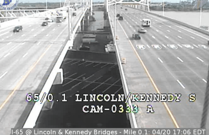 Kentucky and Indiana just spent $1 billion on a big new bridge over the Ohio River. It's the kind of high-cost, low-benefit infrastructure spending that makes America worse off. Photo via City Observatory