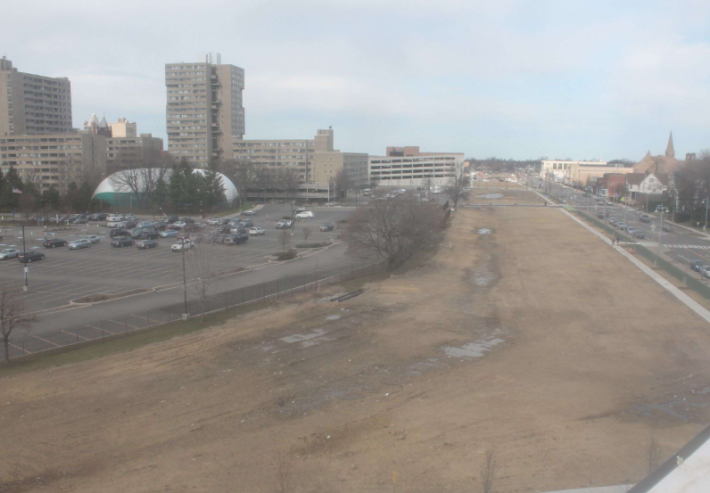 The removal of the Inner Loop freeway opened up six acres of land for development. Photo: City of Rochester