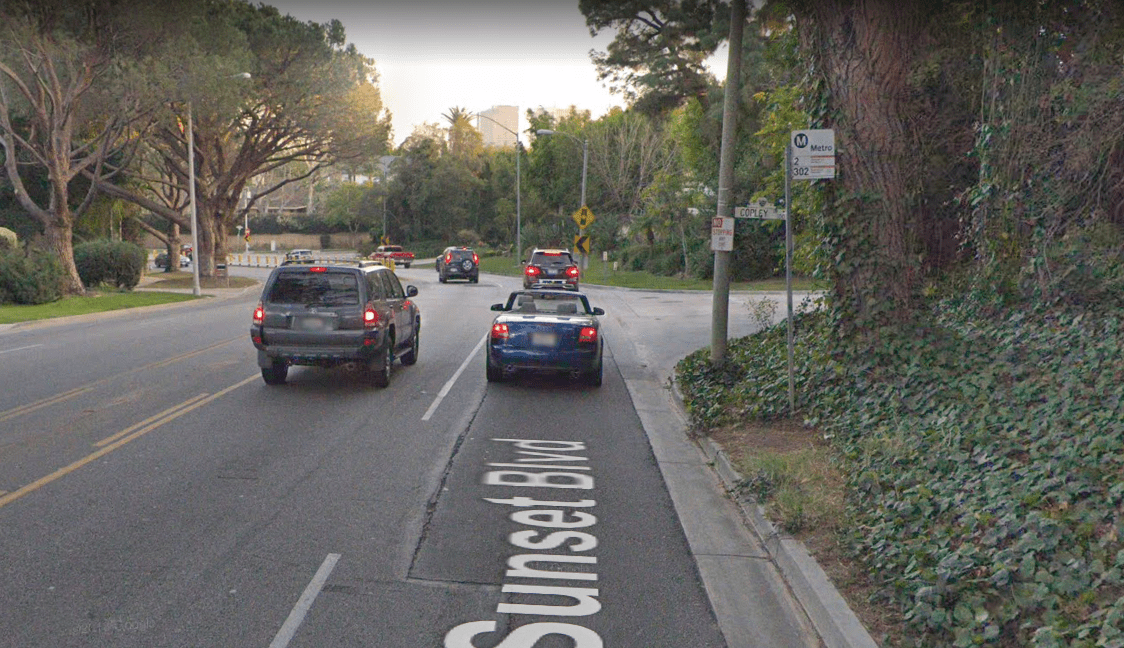 beverly hills bus stop