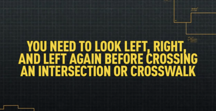 NHTSA wants to focus on pedestrian behavior, but the infrastructure is failing them. Image: NHTSA