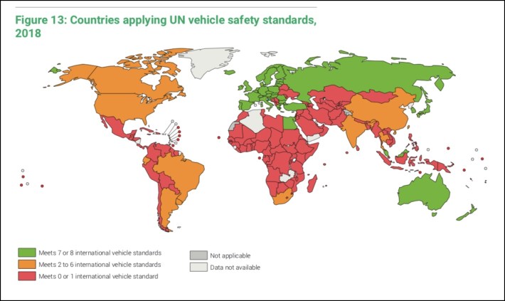 vehicle standards map