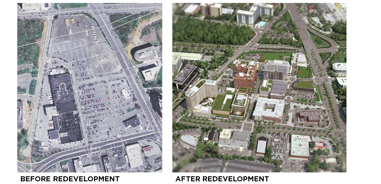 Pike and Rose before and after