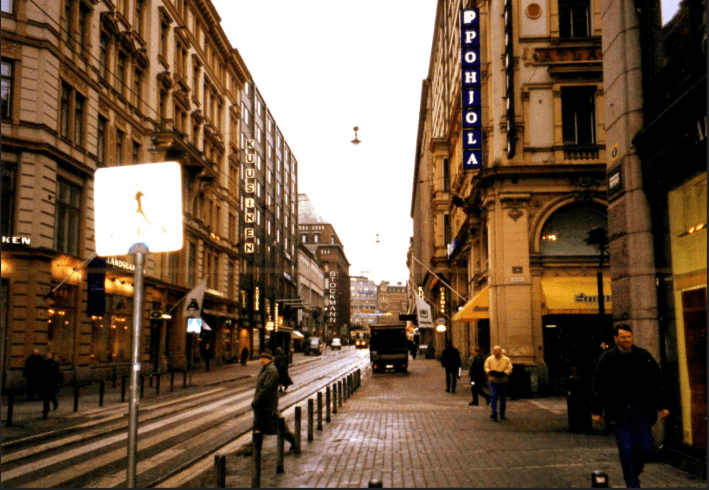 Metal bollards, beefed-up sidewalks, narrow lanes and more, via Creative Commons.