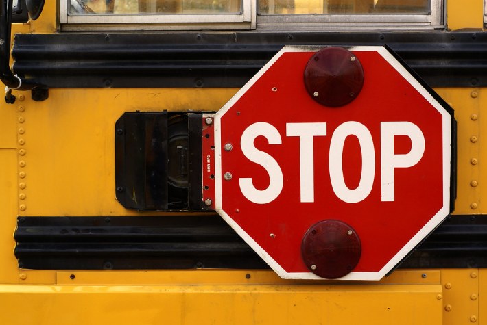 The retractable stop-sign, mandatory crash test standards, mandatory airbags and bendable hood ornaments are just a few of Joan Claybrook's traffic safety legacies. Source: Creative Commons