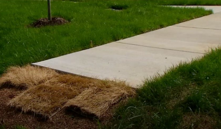 A sidewalk built under the Nashville ordinance. Source: United States District Court for Middle District of Tennessee