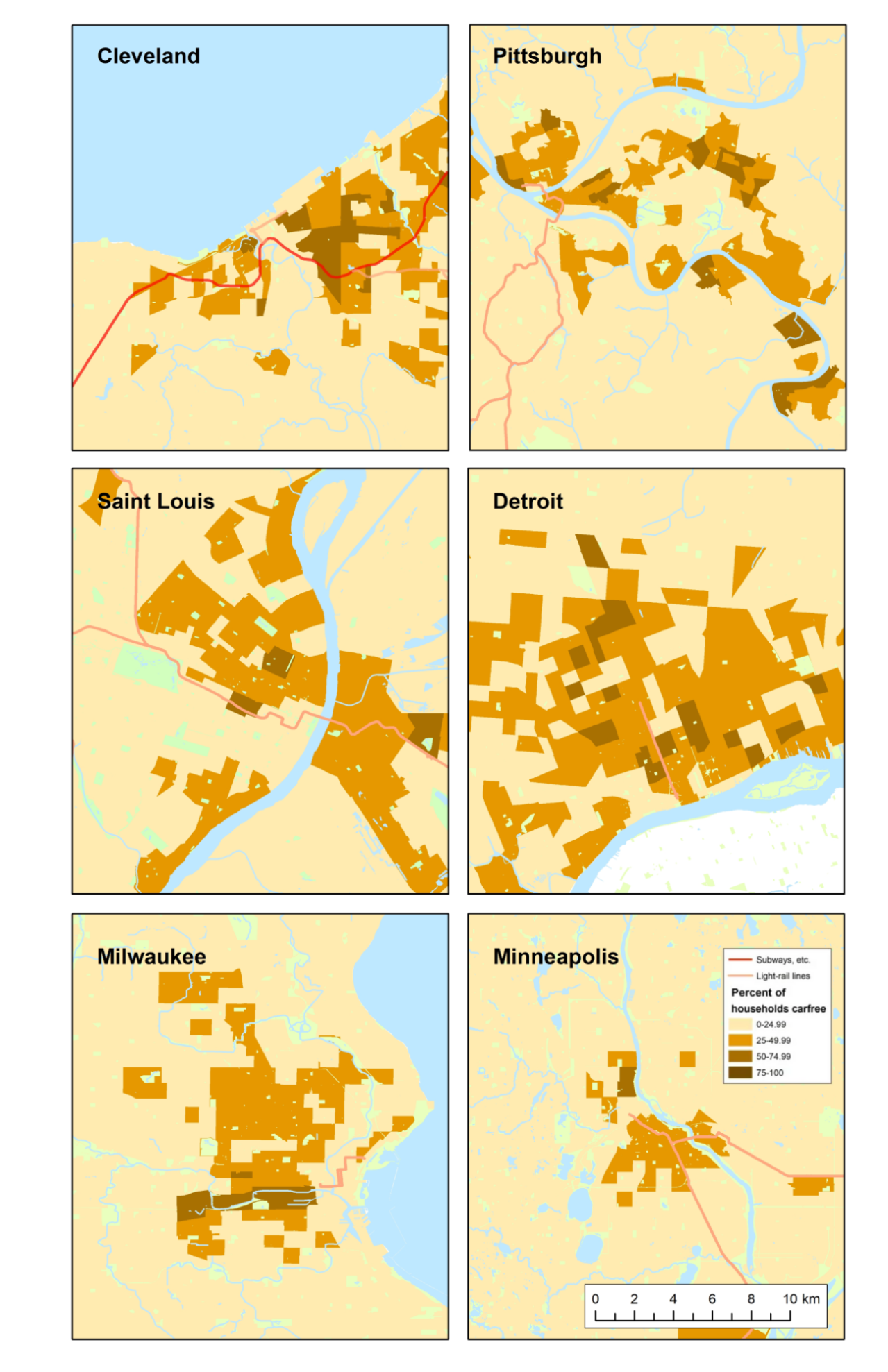 Car free households 2
