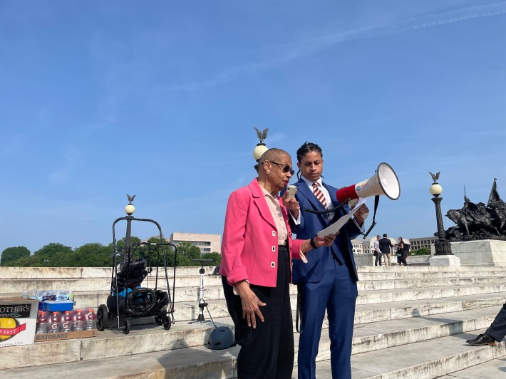 Rep. Eleanor Holmes-Norton (left). Photo: George Jordan