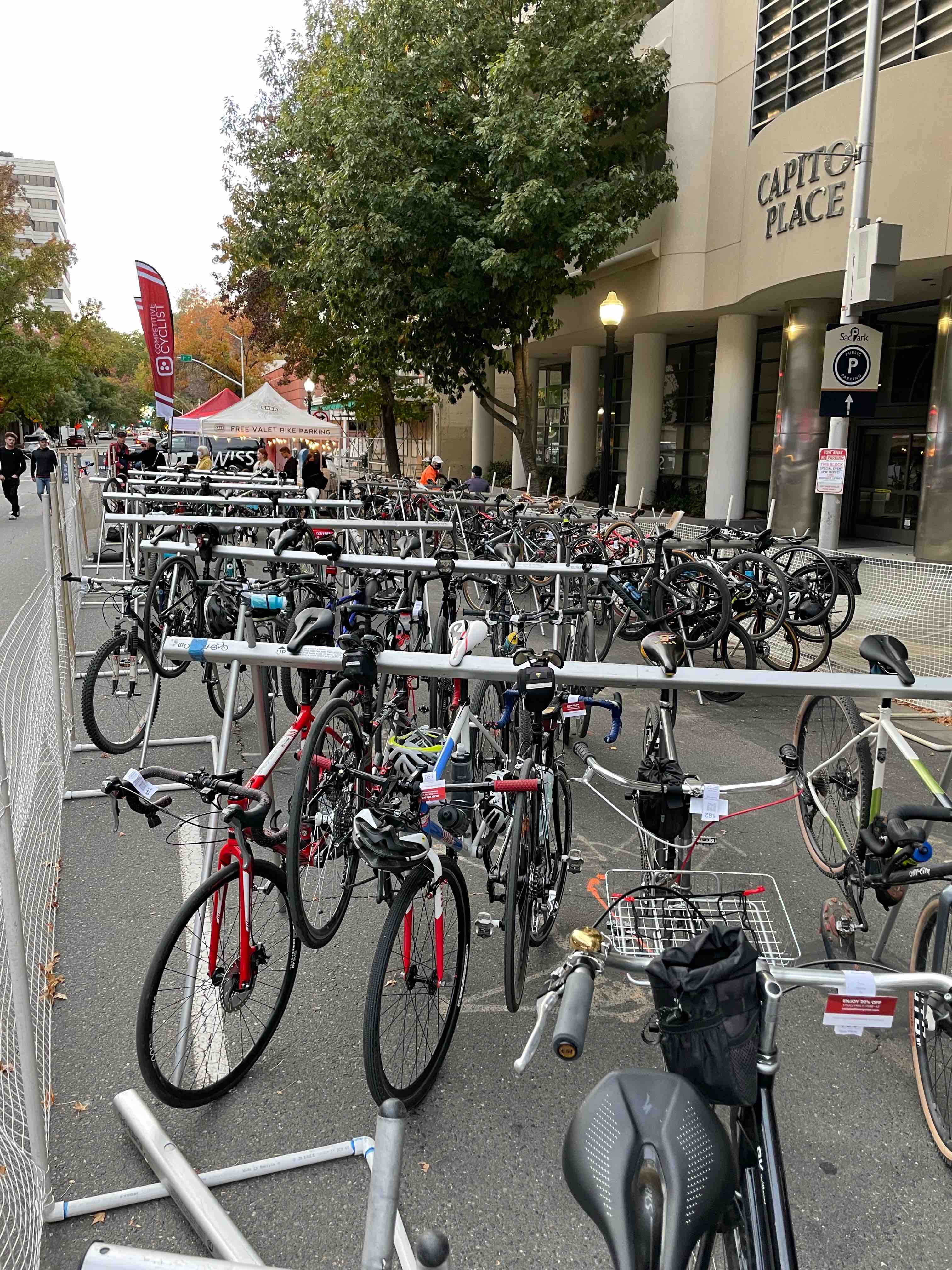 Bike valet sales