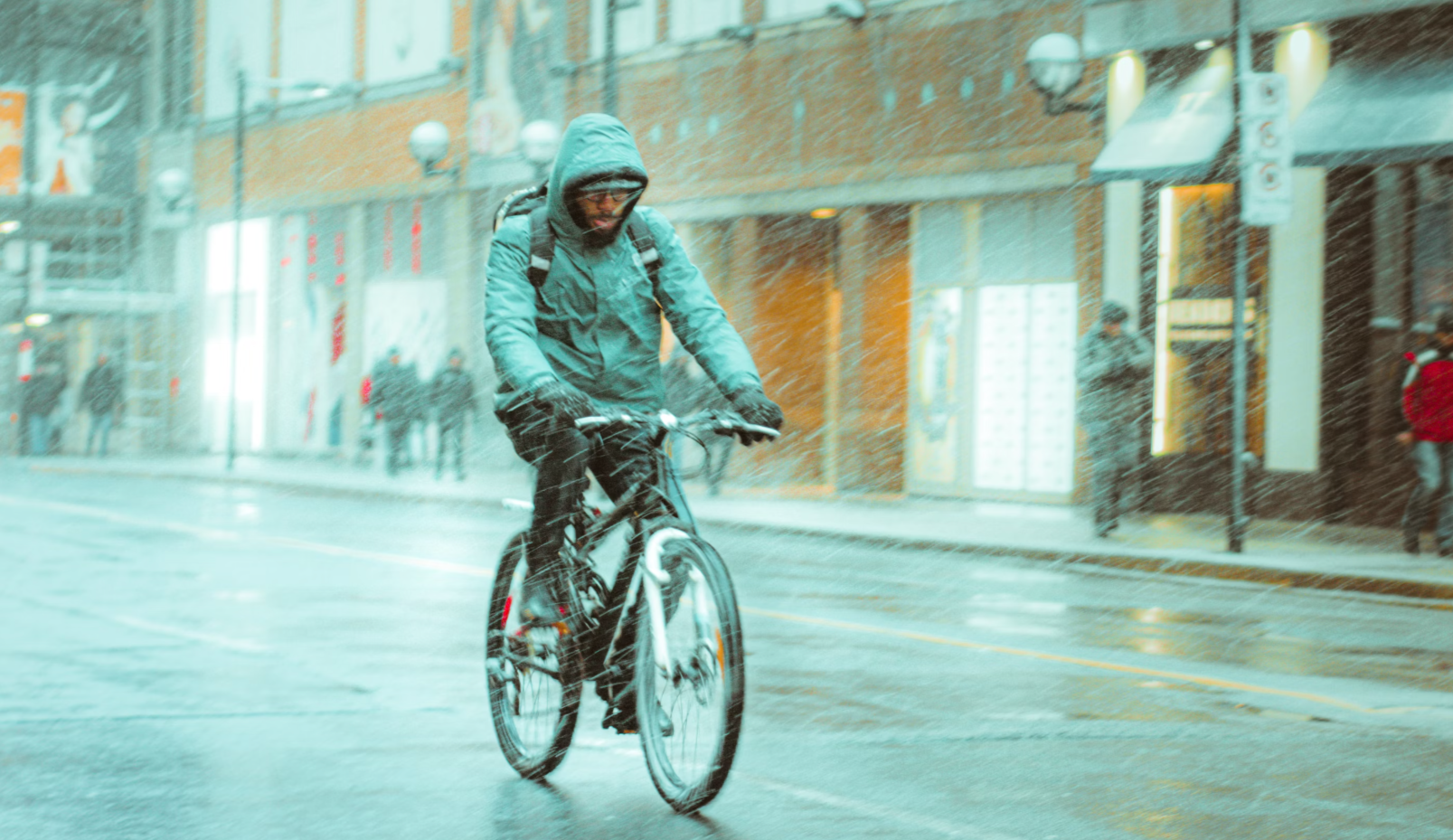What to Say When Someone Claims ‘No One Bikes or Walks in Bad Weather’