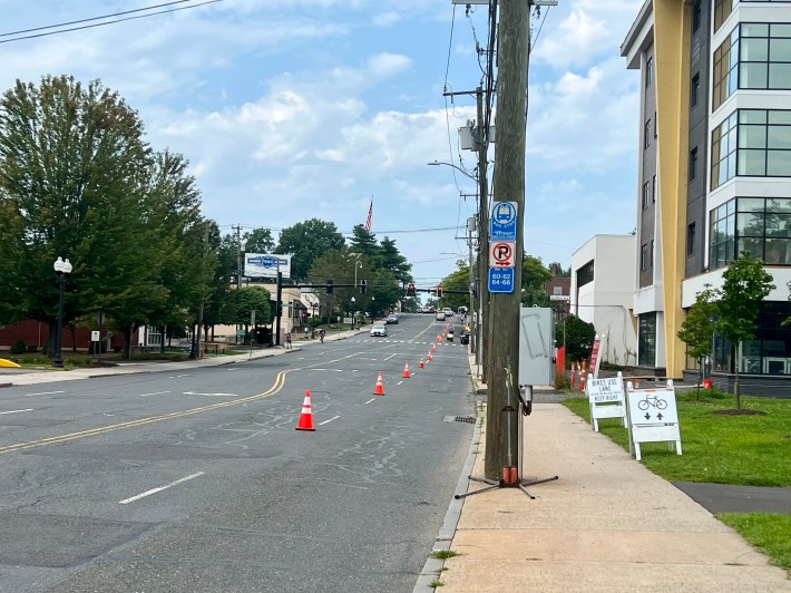 Popping up a protected bike lane to your city's next big event can cost more than you think — but it's worth it to build community support for more permanent infrastructure changes, a Connecticut advocate argues.