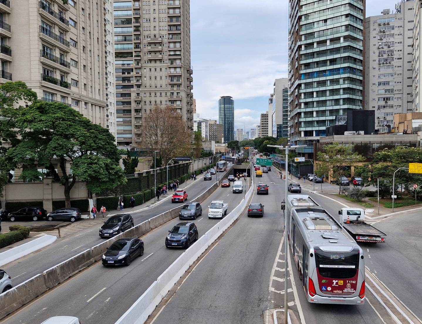 Traffic violence is improving in the largest city of Brazil.