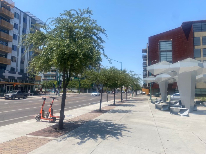 Phoenix Mayor Kate Gallego reflects on temporarily losing the ability to drive in her sweltering-hot city, and what her administration is doing to keep people cool outside cars.