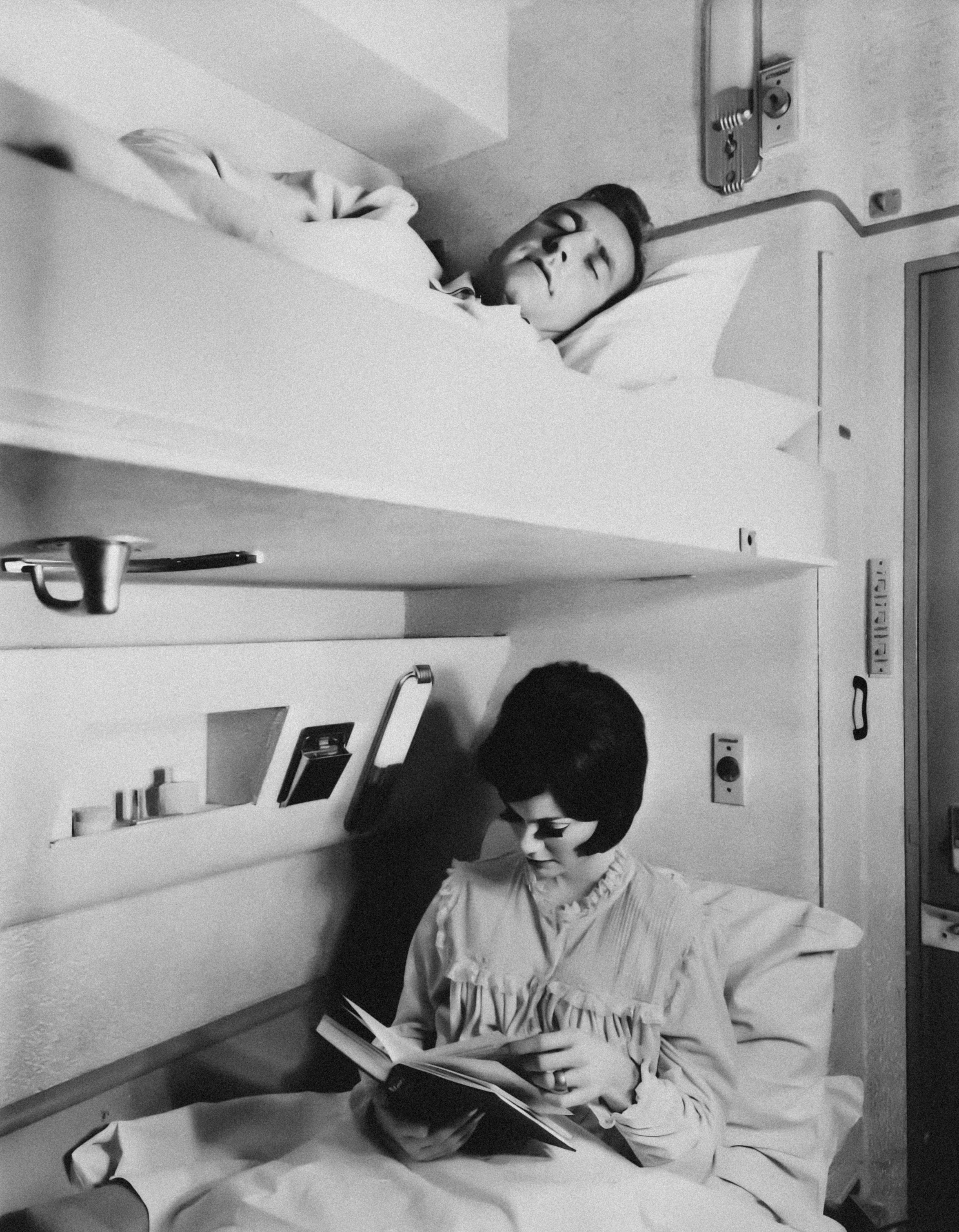 Sleeper train picture from the Museums of History New South Wales